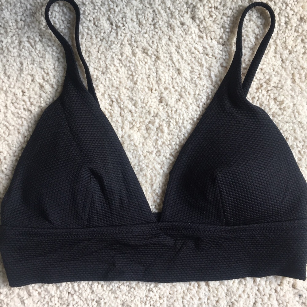 Aerie Textured Bikini Top